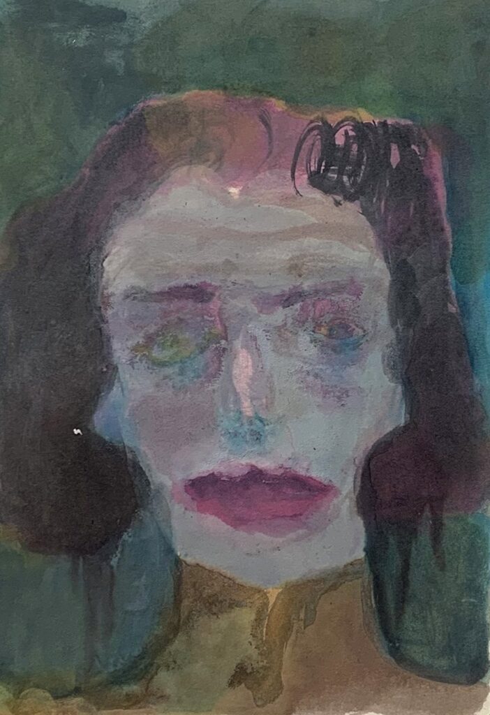 Untitled 2, by Todd Cramer, 2021, ink on paper