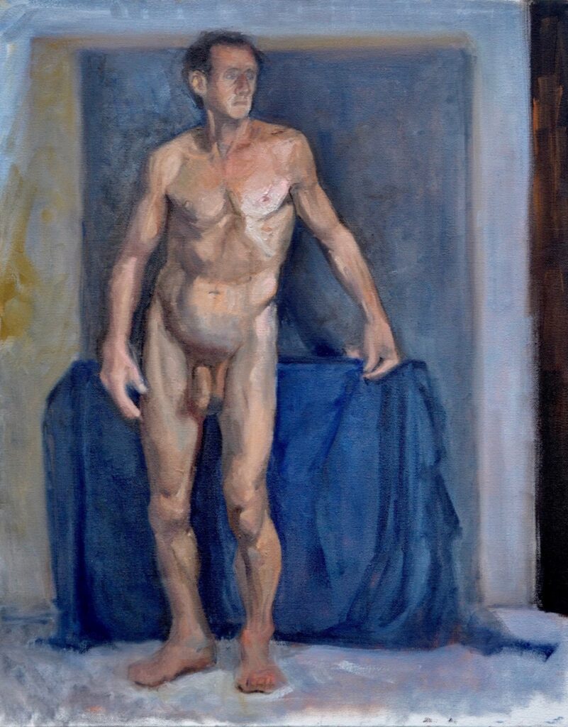 Colin, by Stacey Creem, 2019, oil on canvas