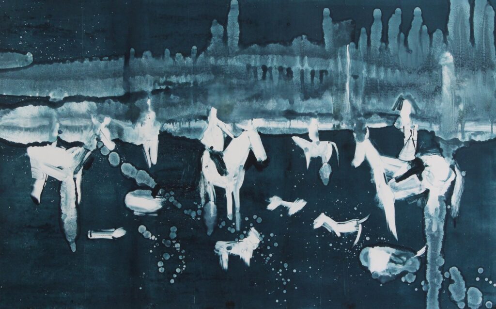 Night Ride, by Claire Cushman, 2015