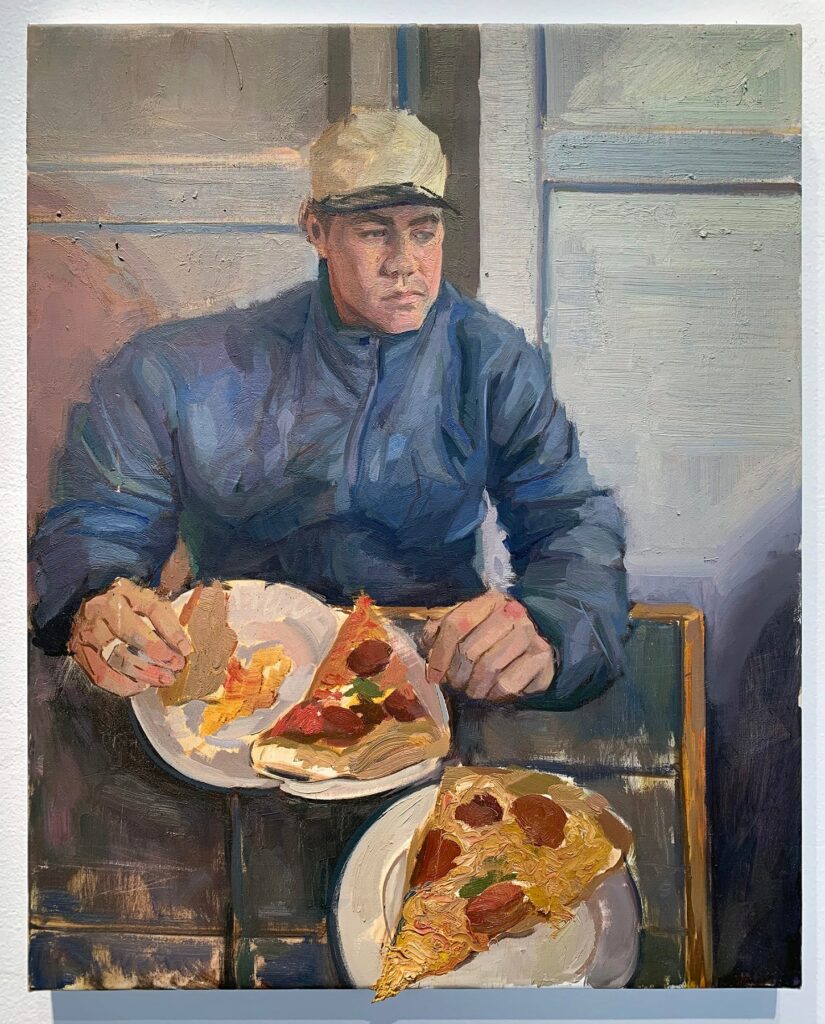 Austin, by Denis Dalesio, 2019, oil on canvas