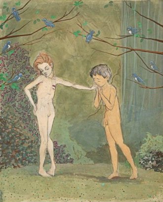 Bluebirds, by Bonnie Dewitt