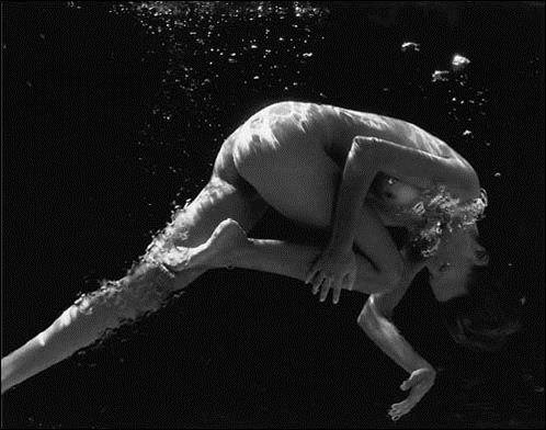 Nude, St. Bartholemy, by Patrick Demarchelier, 1997, Silver gelatin print