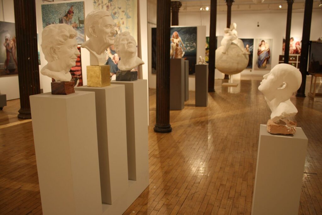 Installation view, by Sam T. Detch