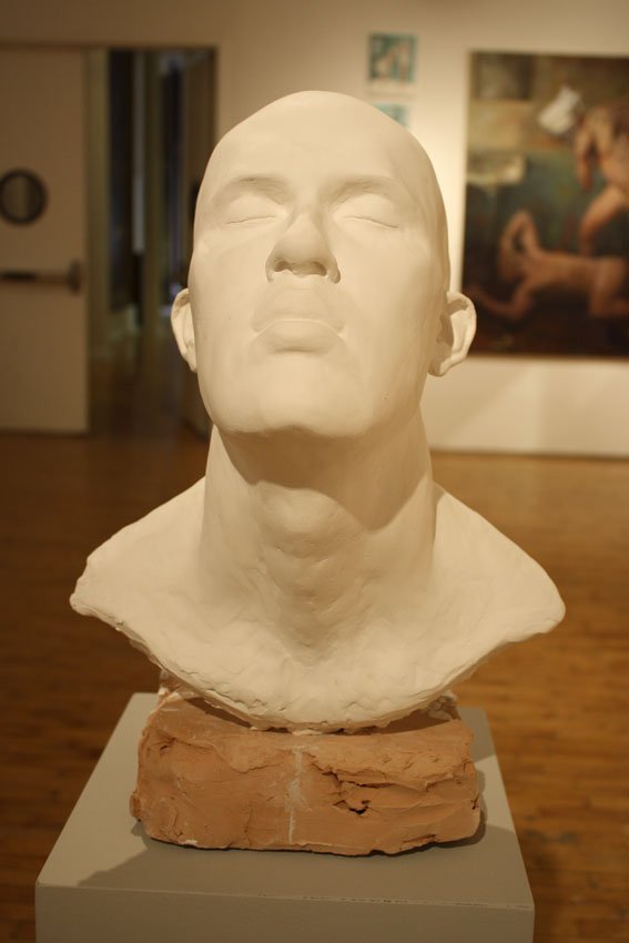 The Architect, by Sam T. Detch, 2013, Plaster and terracotta