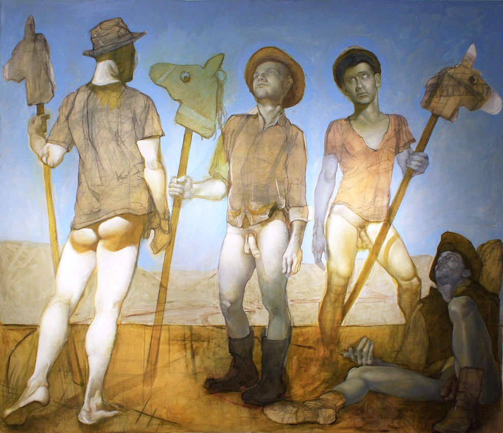 Untitled, by Cory Dixon, 2013, Oil on canvas