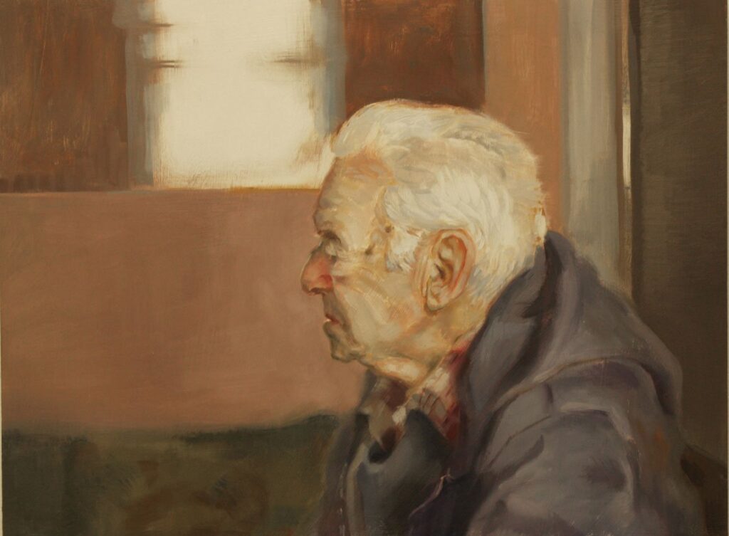 Goodbye Dear, I'll Be Back In A Year, by Christina Duarte, 2013, Oil on panel