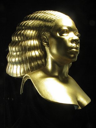 Oprah Burial Mask, by Daniel Edwards