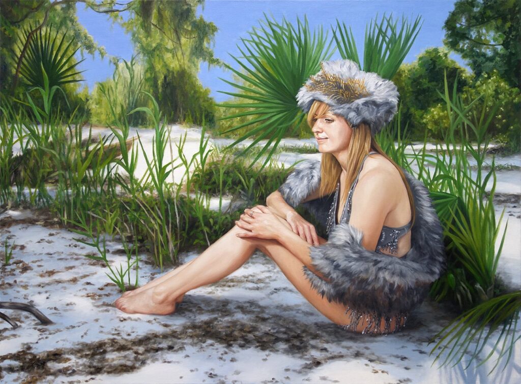 Bayou Spirit, by Heidi Elbers, 2021, oil on canvas