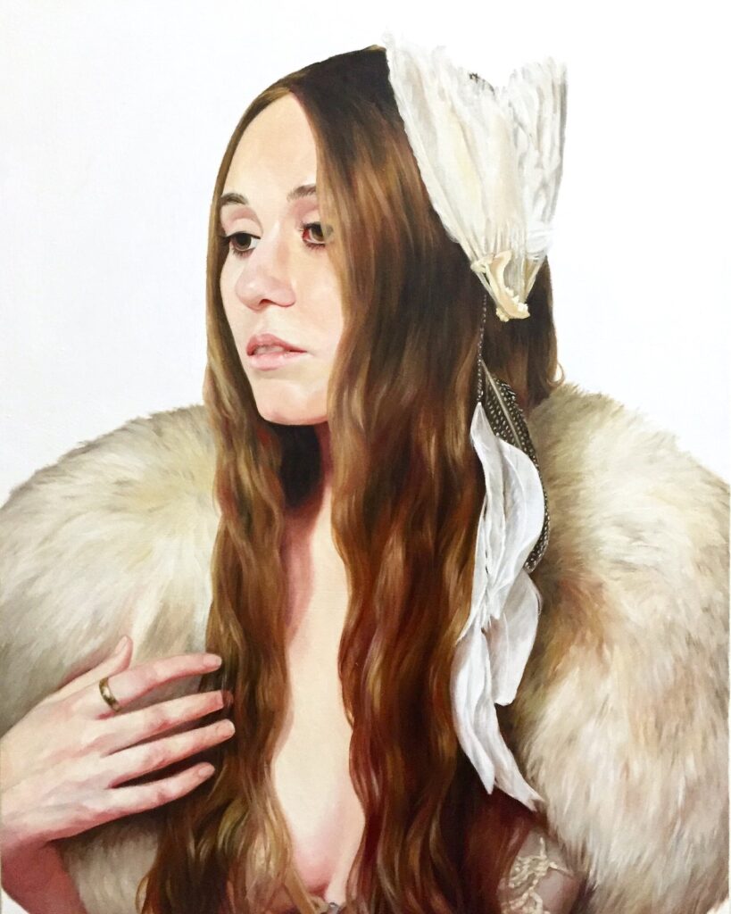 Lingering Impression, by Heidi Elbers, 2015, Oil on canvas