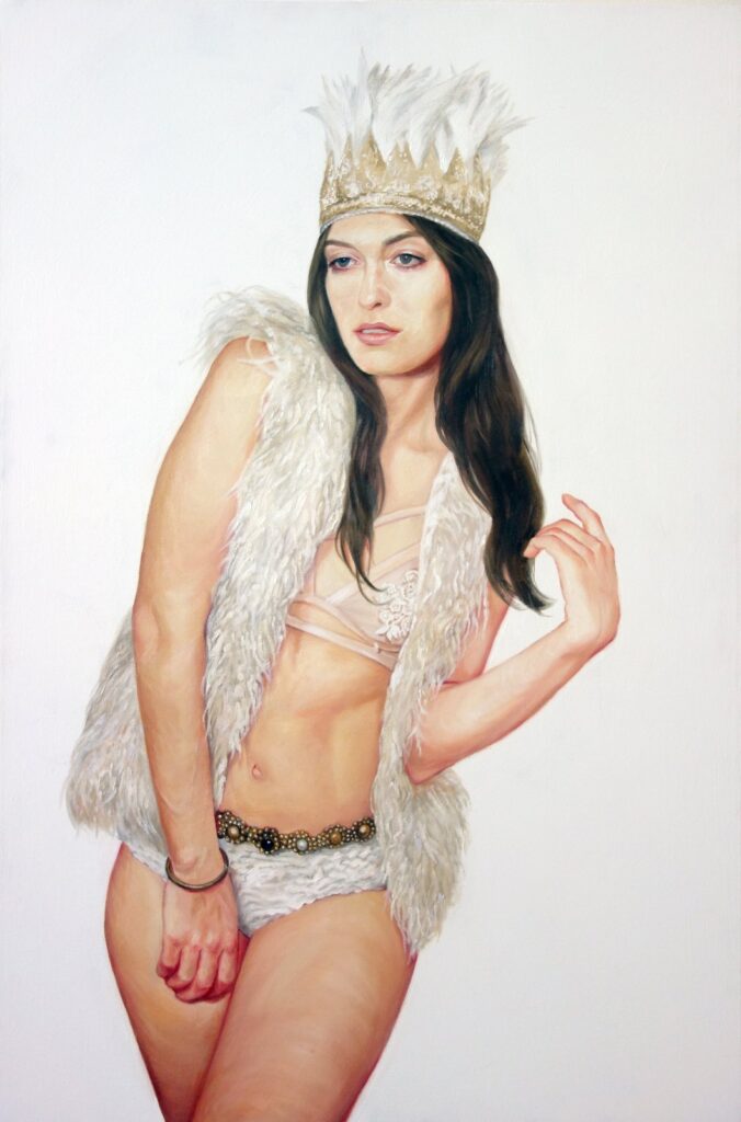 Reign, by Heidi Elbers, 2017, Oil on canvas