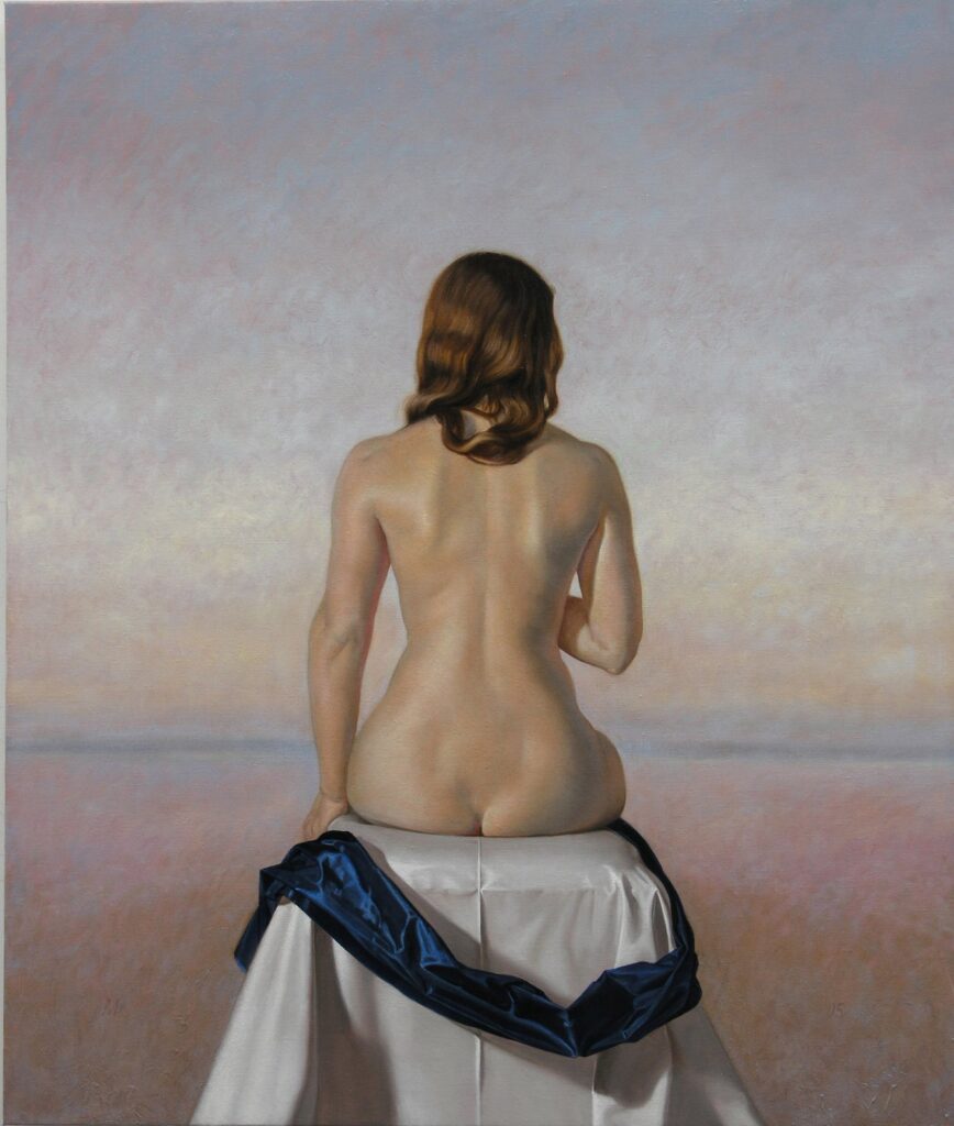 Form and Void, by Martha Erlebacher, 2005, Oil on canvas
