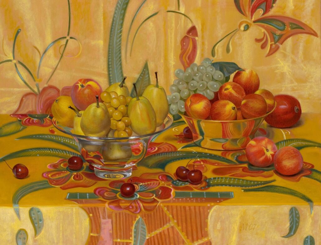 Hide and Seek, by Martha Erlebacher, 2007, Oil on canvas