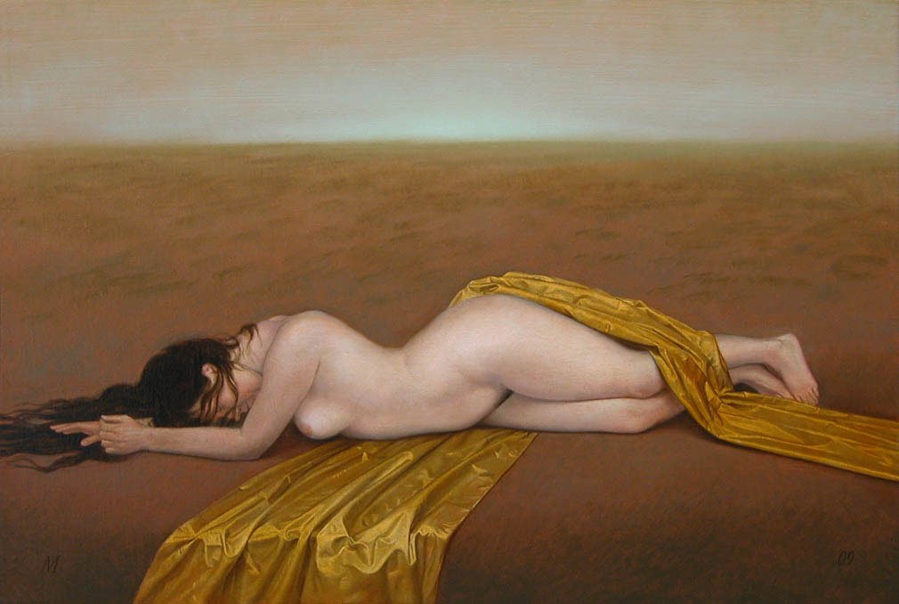 Horizon, by Martha Erlebacher, 2009, Oil on canvas
