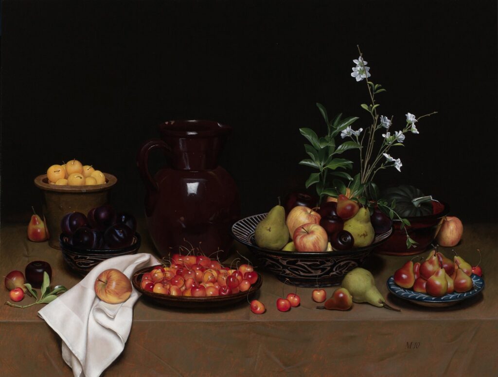 Illusion IV, by Martha Erlebacher, 2010, Oil on canvas