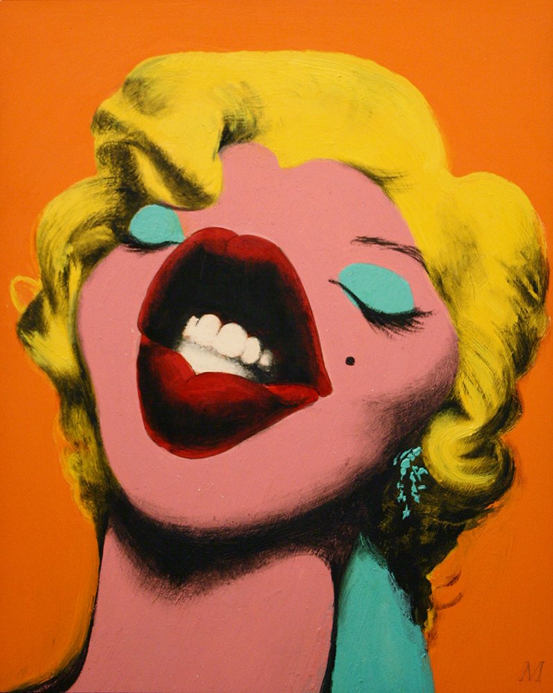 Marilyn Mallard, by Martha Erlebacher, 2006, Oil on canvas