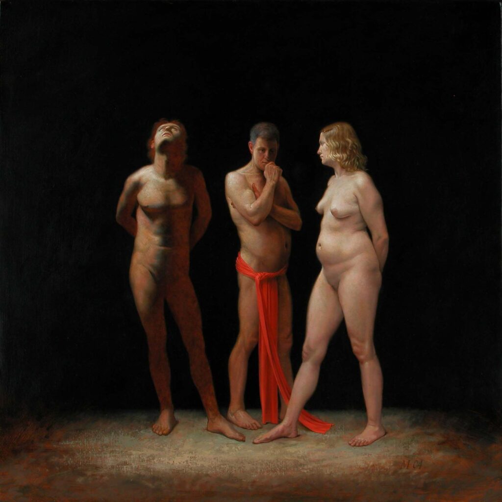 Up, Down, Across, by Martha Erlebacher, 2004, Oil on canvas