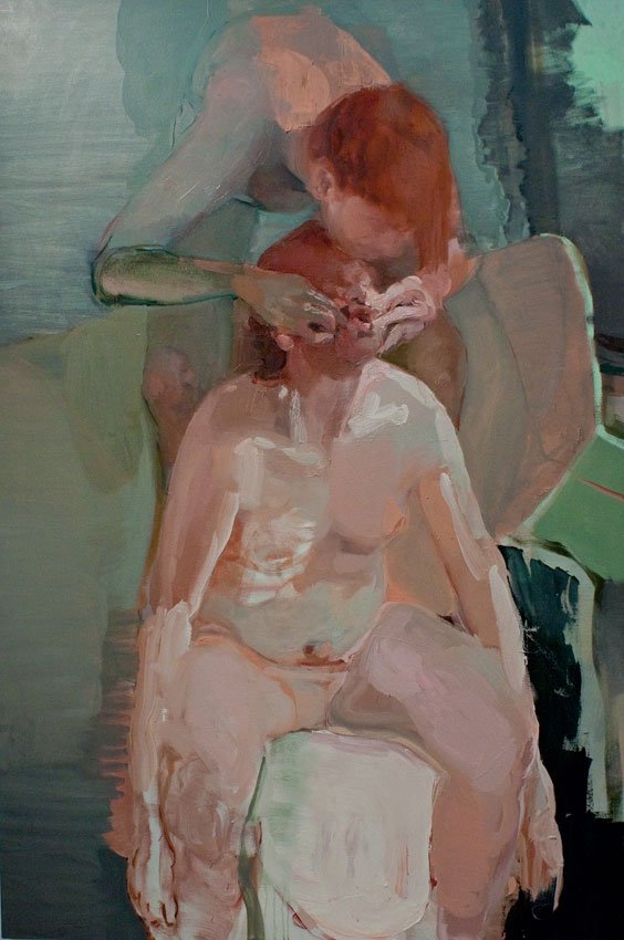 First Contact, by Megan Ewert, 2013, Oil on canvas