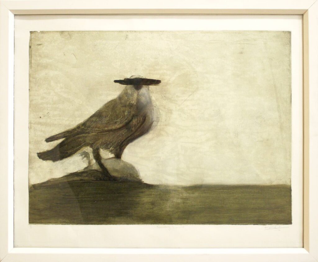 Nourishing Lament, by Brittany A. Fields, 2013, Etching and aquatint