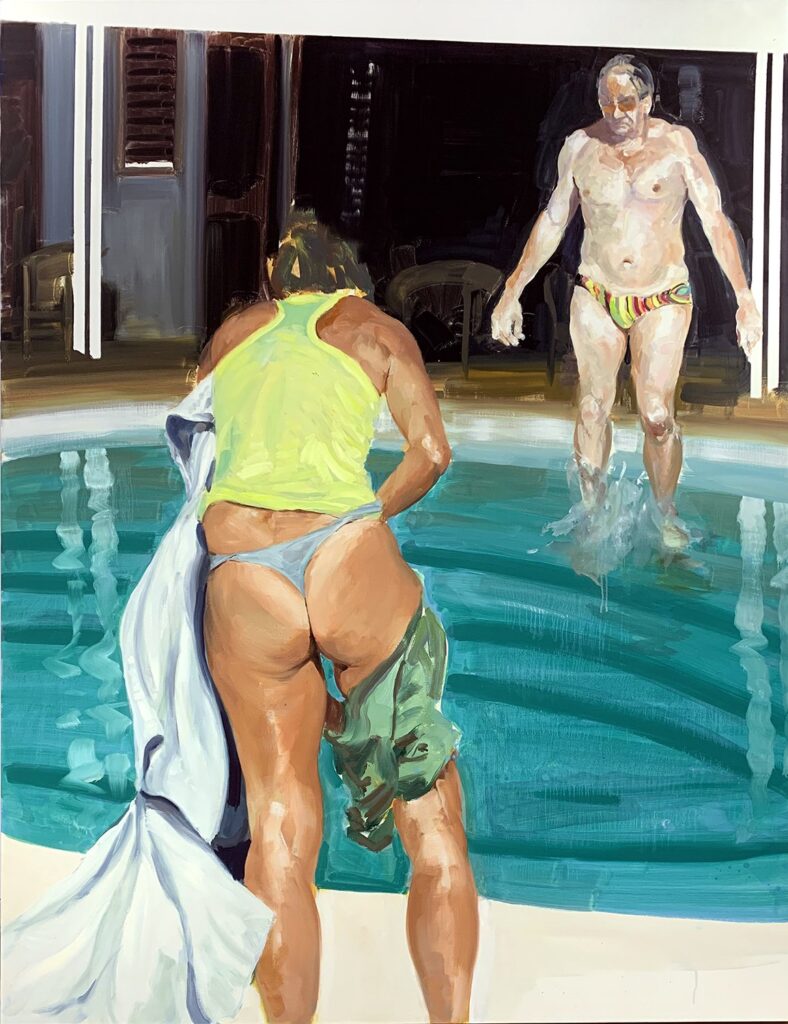 More Things to Come. Promise, by Eric Fischl, 2019, oil on linen