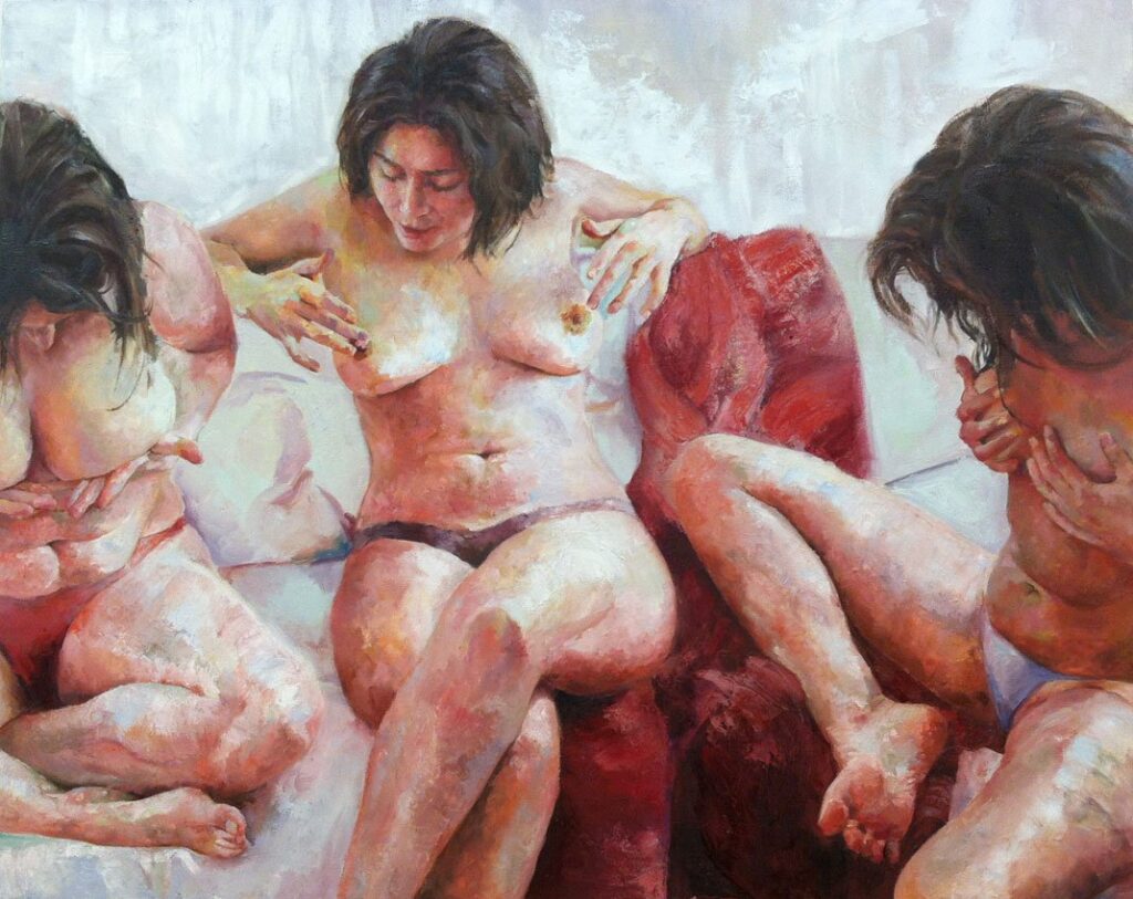 Yes We Do That!, by Justine Fisher, 2012, Oil on canvas