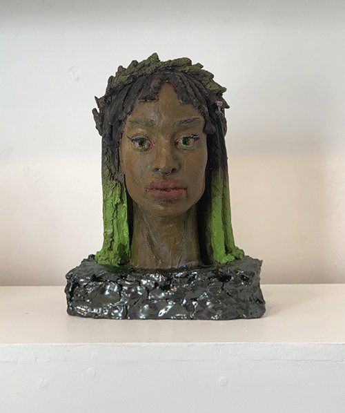 Sativa, by Sonja Renee Fuenzalida, 2022, oil