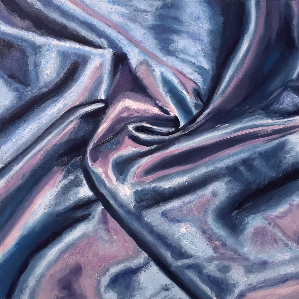 Iridescent, by Allie Fuller, 2018, oil on panel