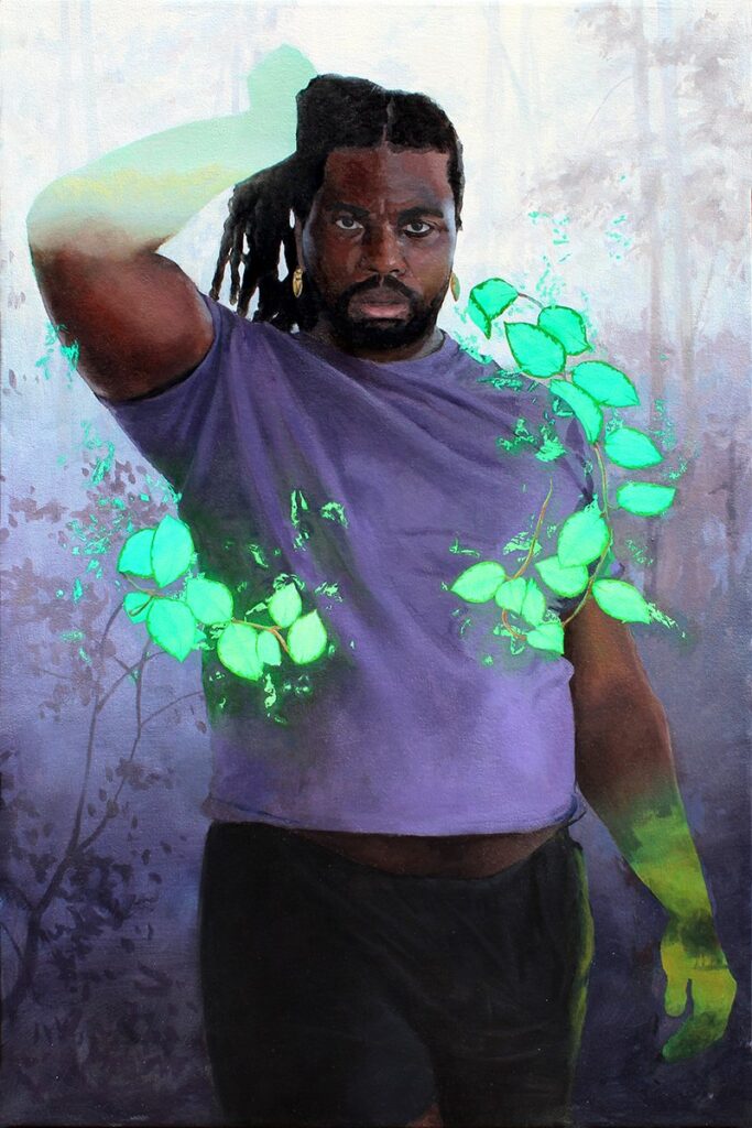 Dawn Cloud, by Santiago Galeas, 2021, oil on canvas