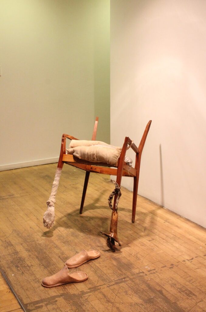 Patera s, by Eleni Giannopoulou, 2018, Resin, wood, wire, found objects, driftwood, metal, aluminum solder, ceramic, epoxy clay