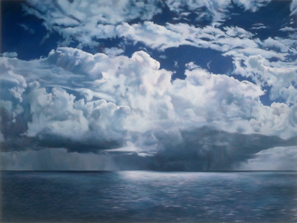 Sun, Storm, Cloud, by April Gornik, 2004, Oil on linen