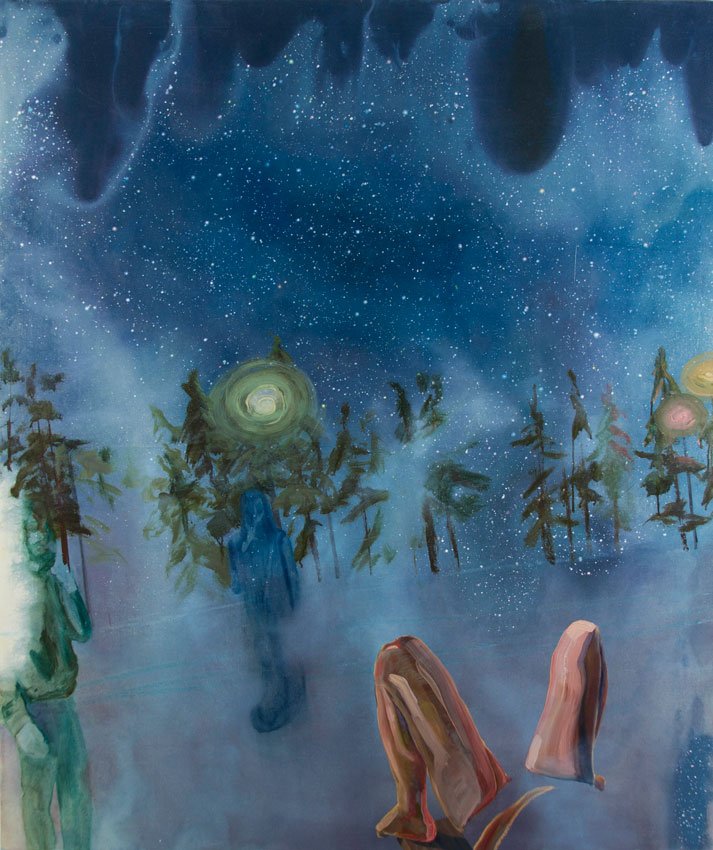 Are You Still Alive, Girl?, by Nadéne Grey, 2013, Oil on canvas