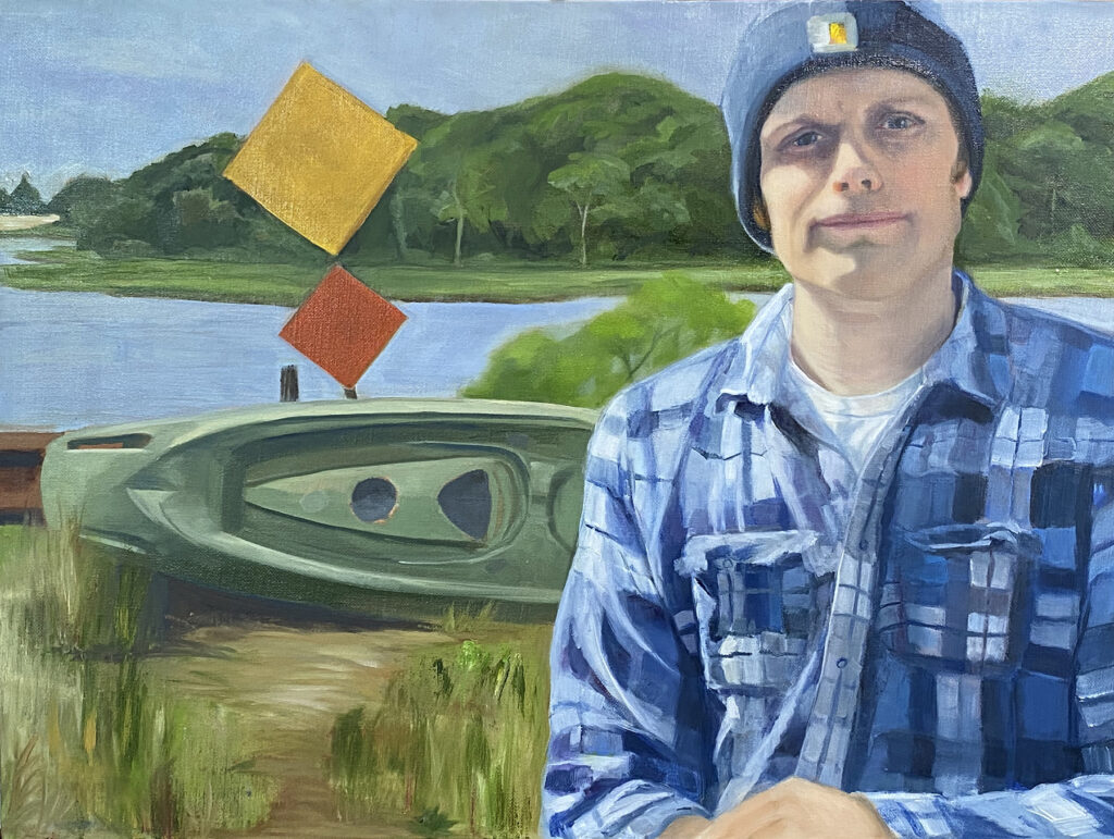Dead End, by Karen Groening Not for Sale, 2020, oil on canvas