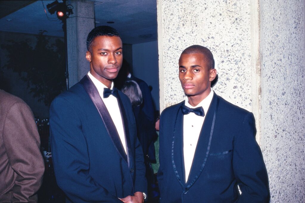 Harris Waiters, Black Male Exhibition Dinner, New York, by Lyle Ashton, 1994