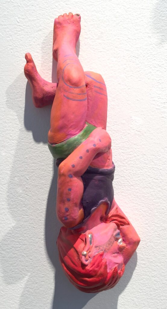 Djinn Baby #4, by Madison Haws, 2018, acrylic