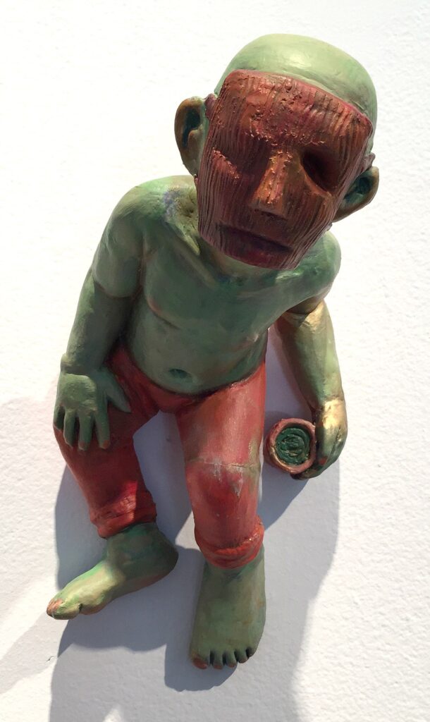 Djinn Baby #3, by Madison Haws, 2018, acrylic