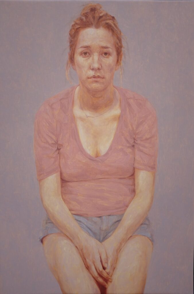 Helen, by Jacob Hayes, 2014, Oil on canvas