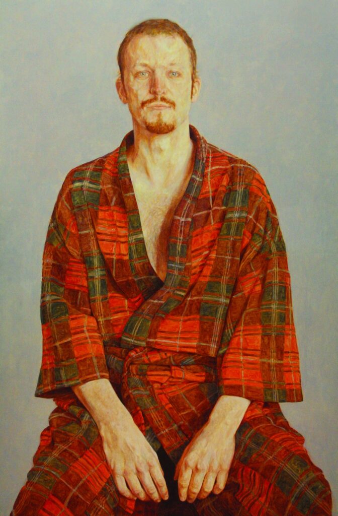 Oldest Brother, by Jacob Hayes, 2014, Oil on panel