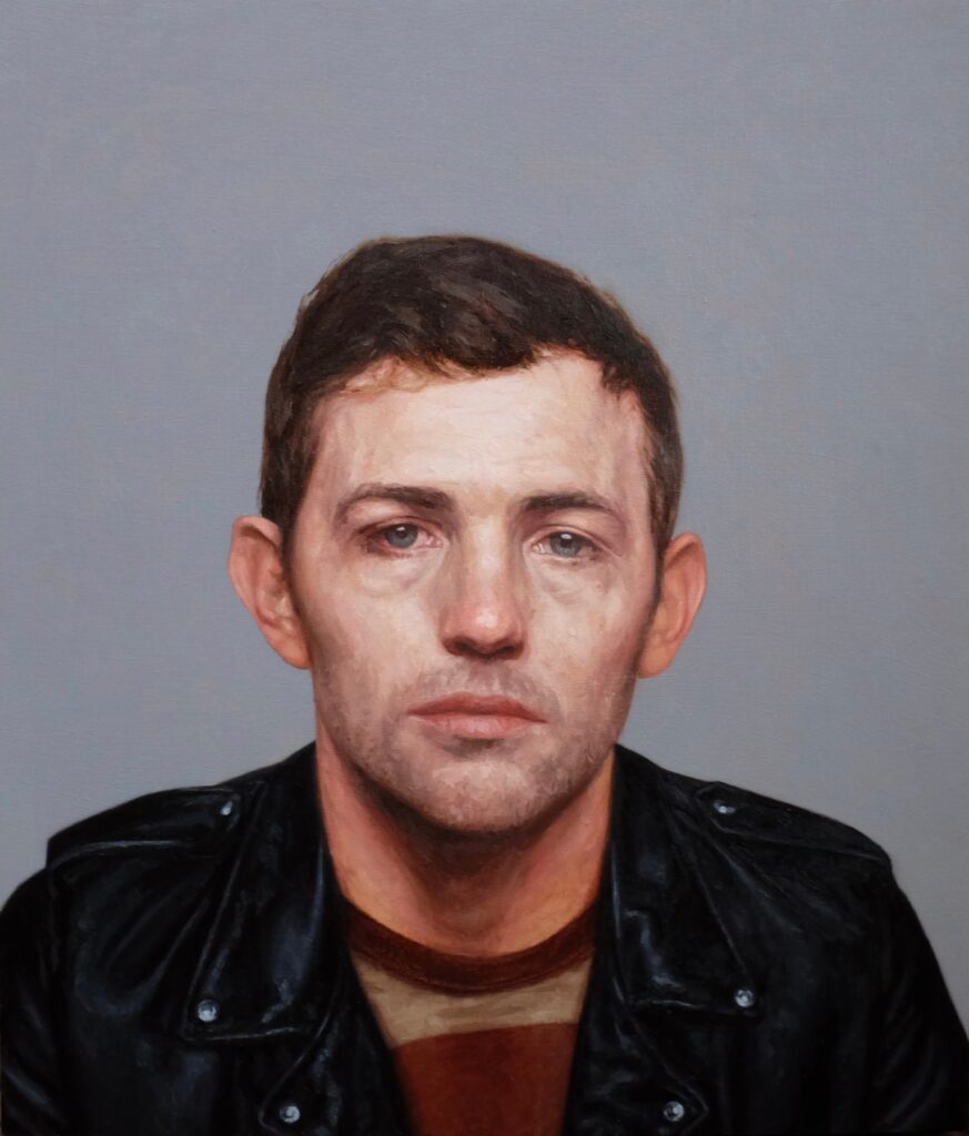 Scott, by Jacob Hayes, 2018, oil on panel