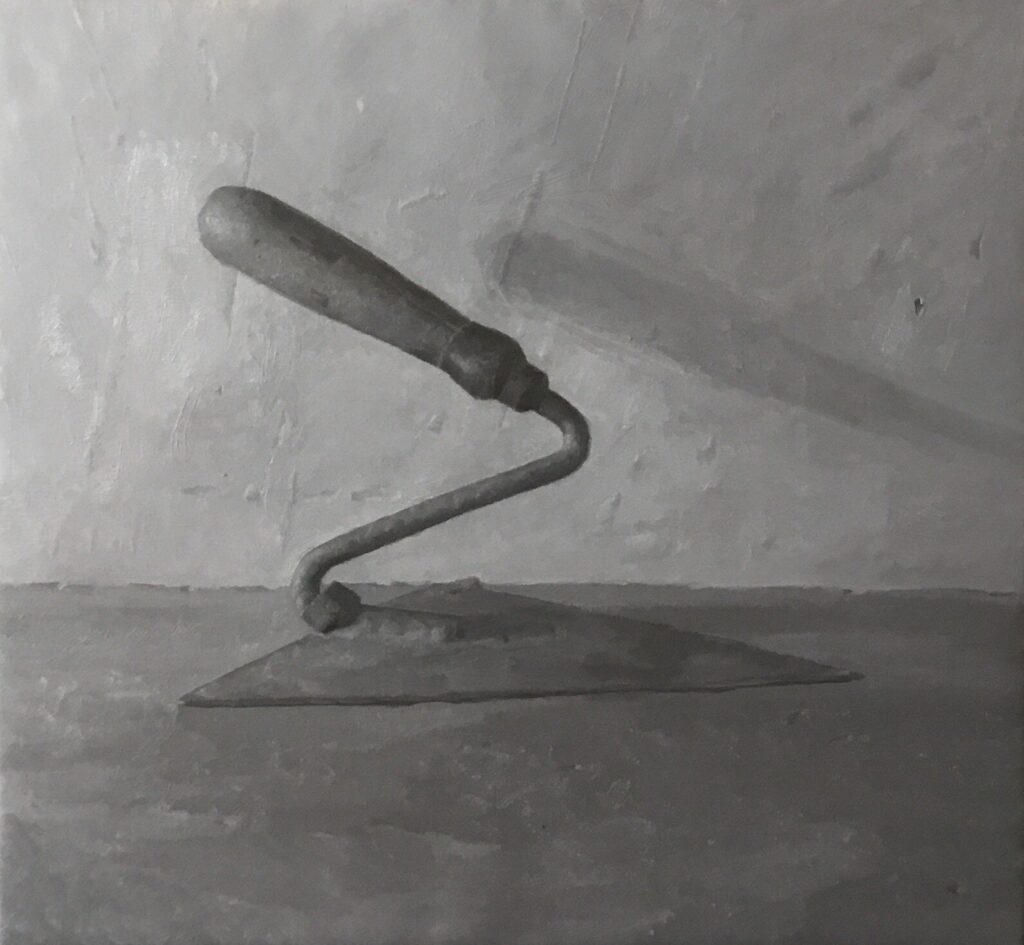 His, by Anne Herrero, 2019, oil on canvas