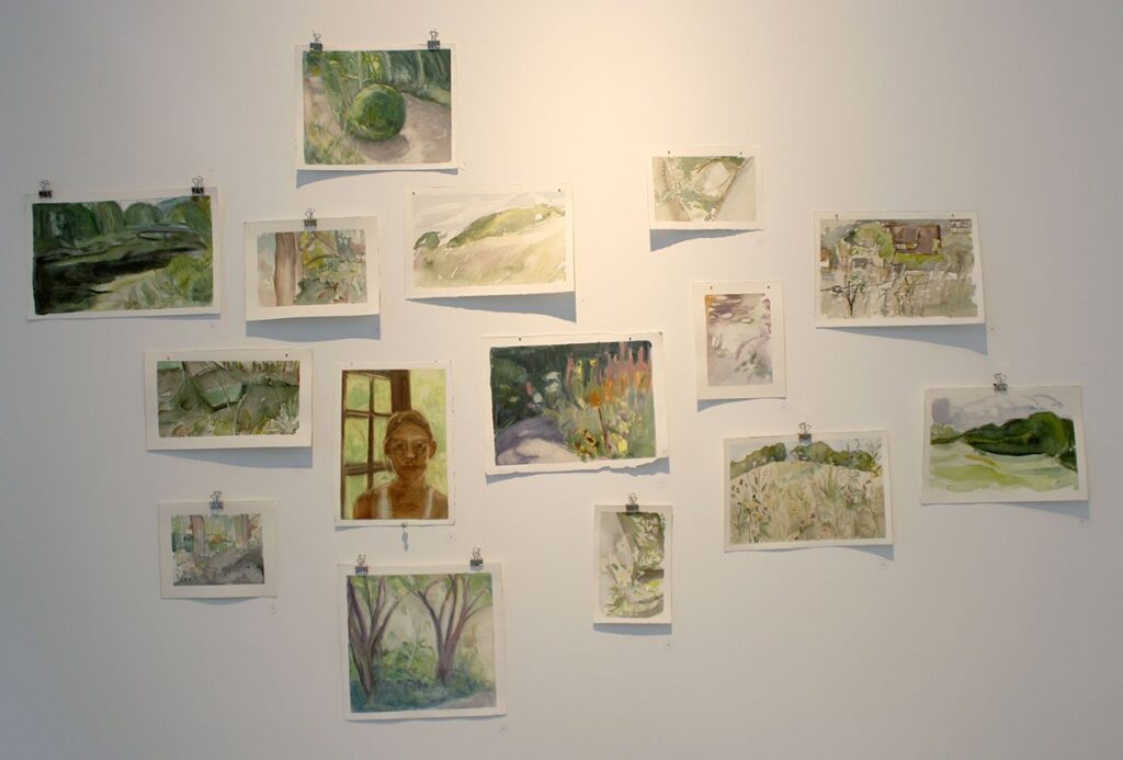 installation view, by Ivy Hickam
