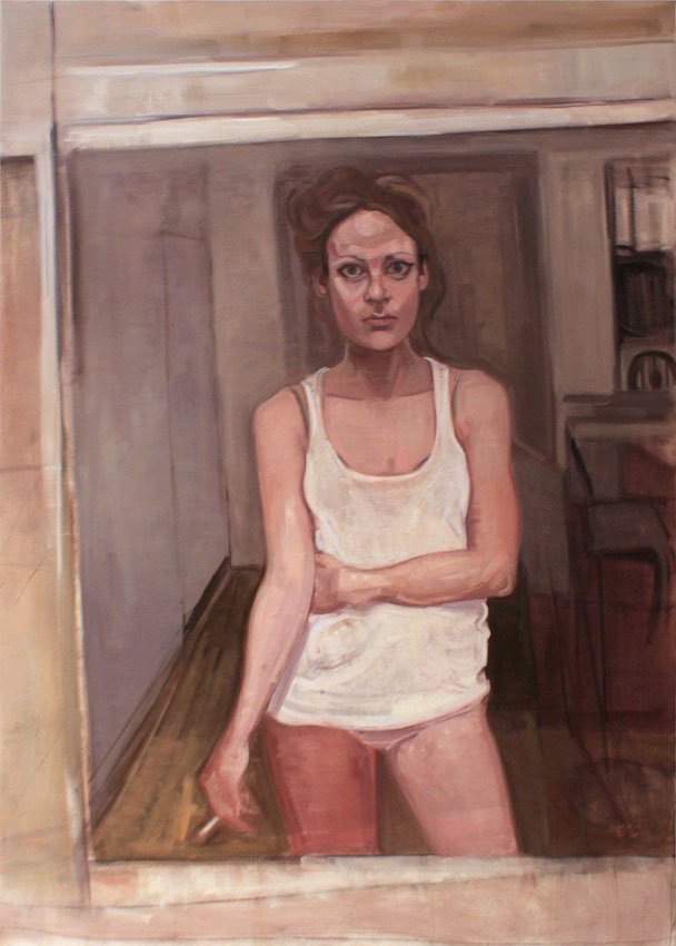 Kate, by Ivy Hickam, 2013, Oil on canvas