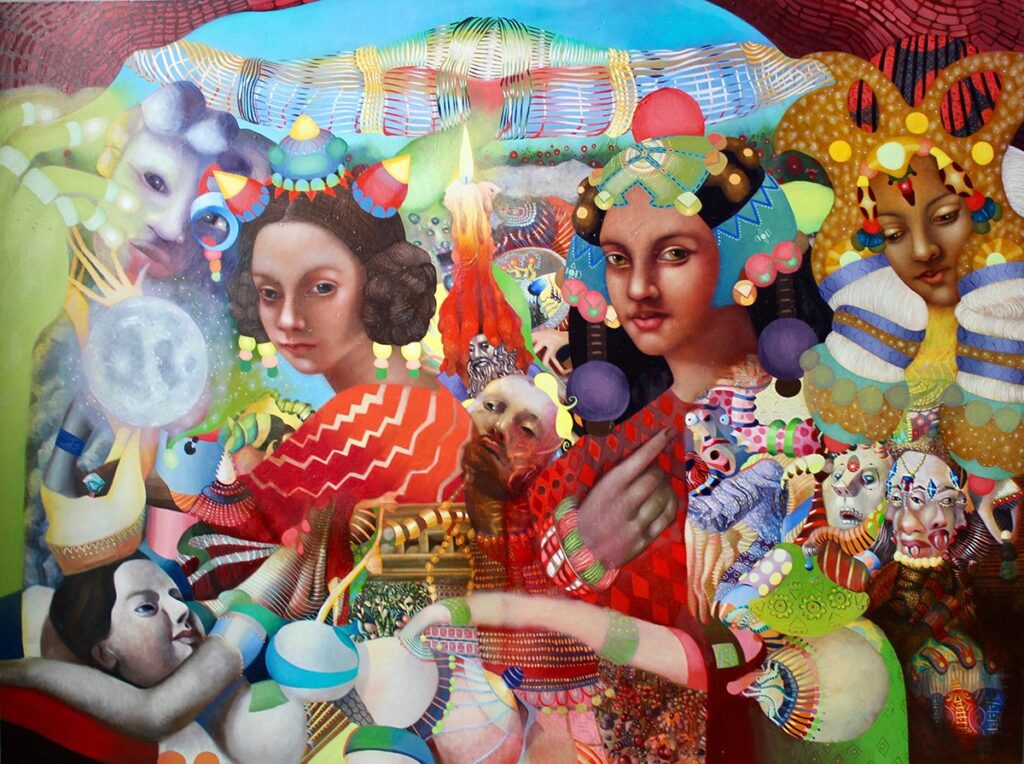 The Nutcracker, by Jacob Hicks, 2021, oil on panel