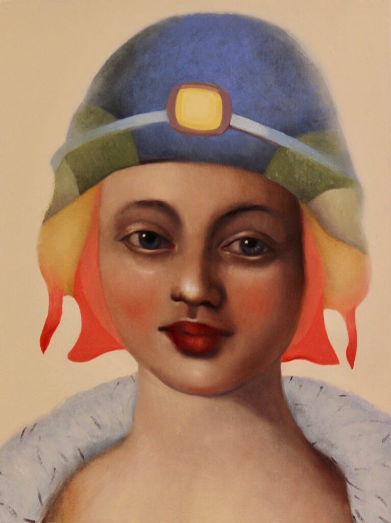Women Series, by Jacob Hicks, 2018, oil on panel