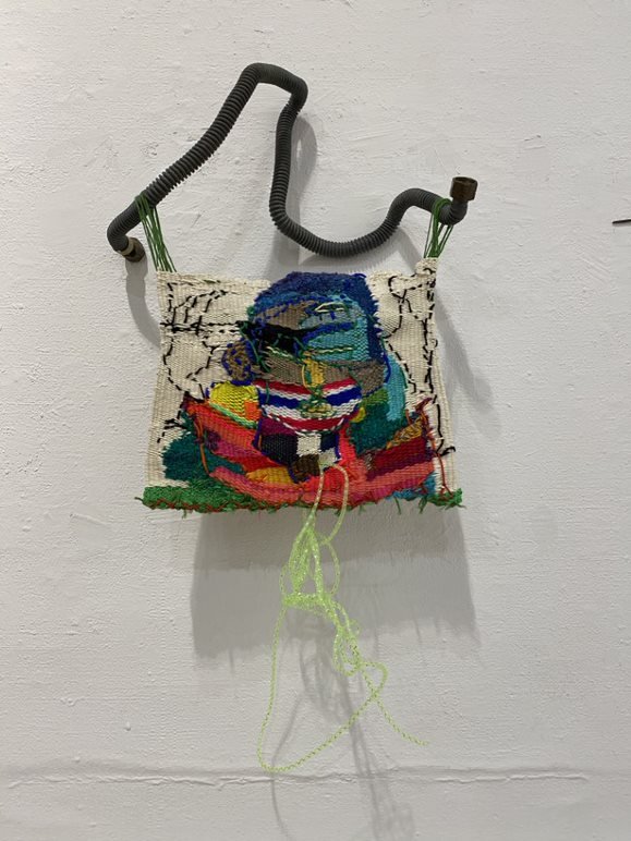 Gas Mask What Strike, by Candace Hill, 2020