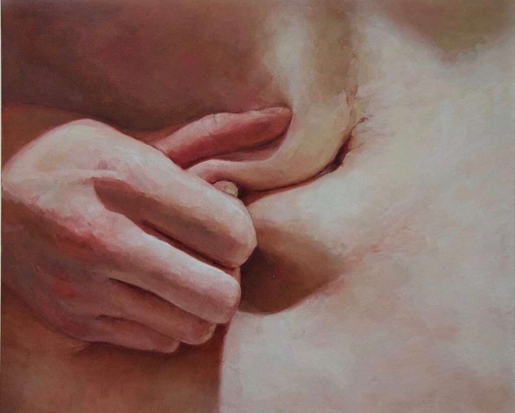 Expanse, by Amy Hughes, 2016, oil on linen