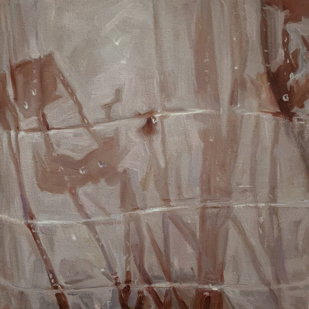 Soma, by Amy Hughes, 2018, oil on canvas