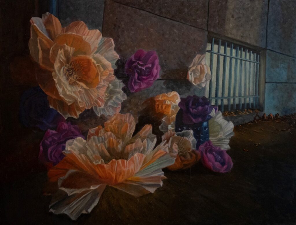 City Nature, by Timon I, 2020, oil on canvas