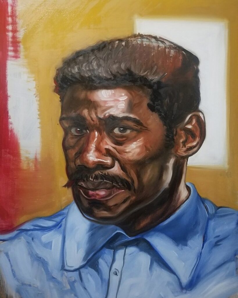 The Things Your Father Survived, by David R. Ibata, 2020, oil on canvas
