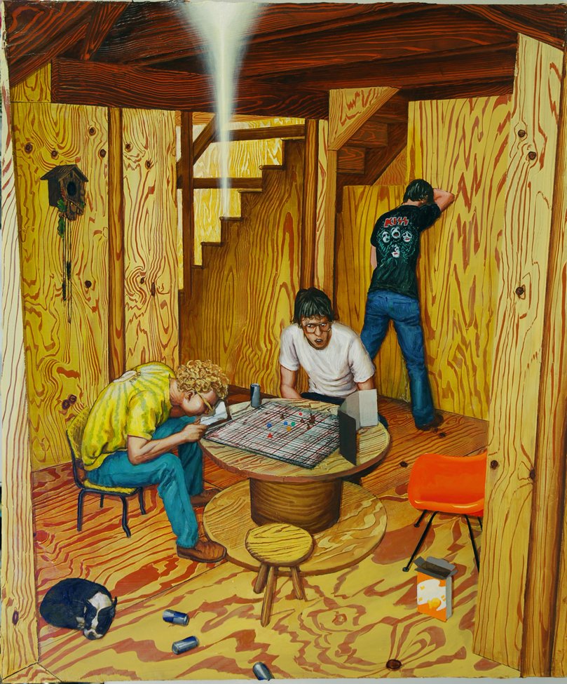 Druids, by John Jacobsmeyer, 2010, Oil on linen