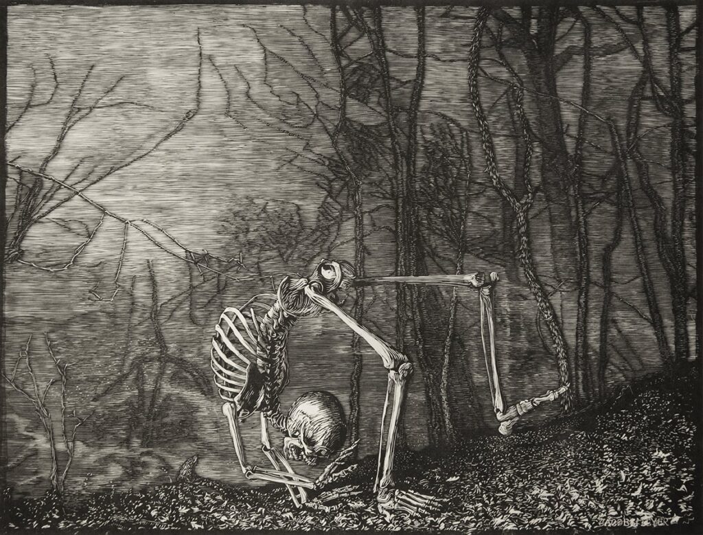 Meanwhile She Searched Among the Ruins, by John Jacobsmeyer, 2020