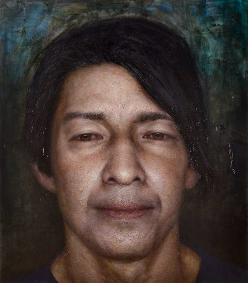 David, by Yunsun Jang, 2014, Oil on canvas